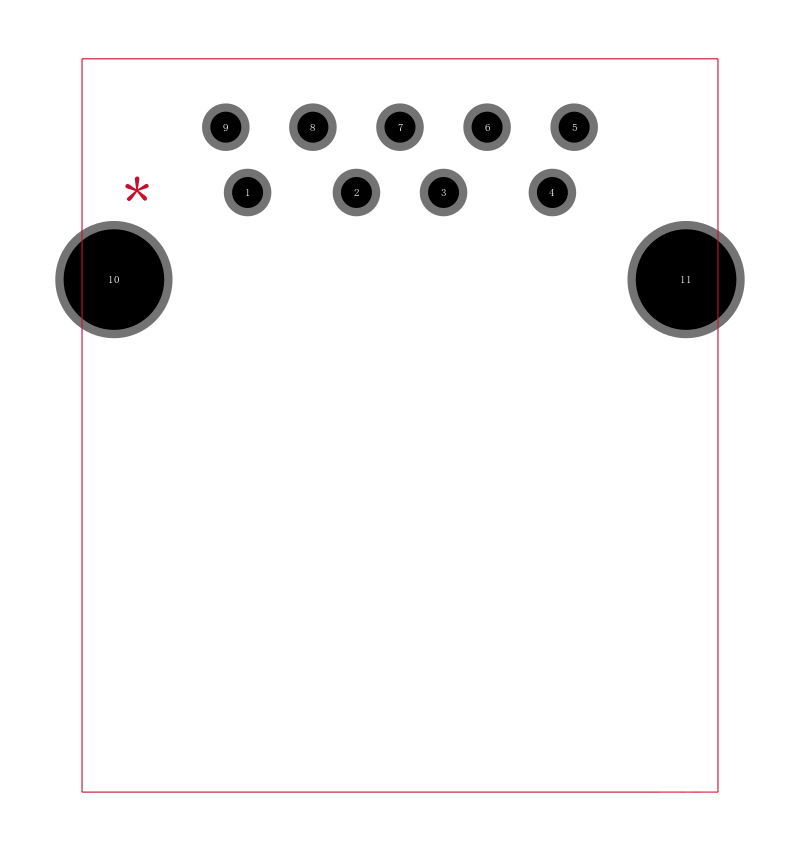 48405-0003封装焊盘图